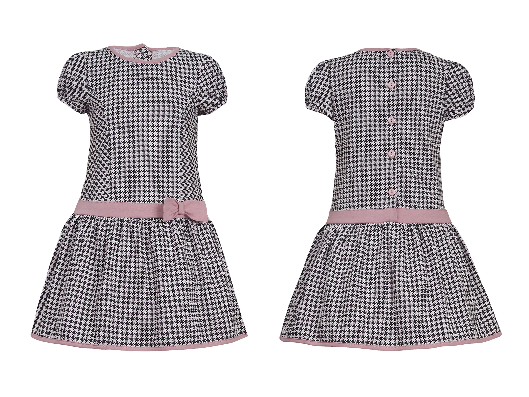 модная детская одежда 11-136-3 платье для девочки